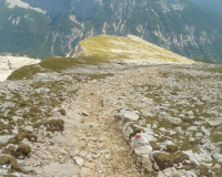 Aufstieg Pleisenspitze