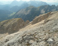Aufstieg Pleisenspitze
