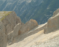 Aufstieg Pleisenspitze