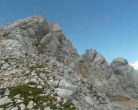 Aufstieg Pleisenspitze