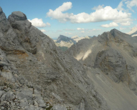 Aufstieg Pleisenspitze