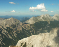 Aufstieg Pleisenspitze