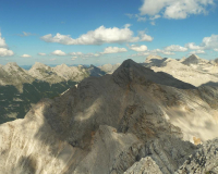 Aufstieg Pleisenspitze