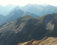 Aufstieg Pleisenspitze