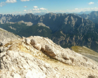 Aufstieg Pleisenspitze