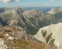 Aufstieg Pleisenspitze