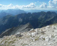 Aufstieg Pleisenspitze
