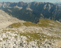 Aufstieg Pleisenspitze