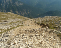Aufstieg Pleisenspitze