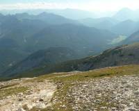 Aufstieg Pleisenspitze