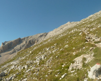 Aufstieg Pleisenspitze