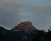 fröhliche Vital-Rohkost-Jause an der Guffertspitze