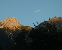 fröhliche Vital-Rohkost-Jause an der Guffertspitze