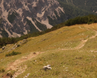 Aufstieg Pleisenspitze