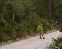 Aufstieg Pleisenspitze