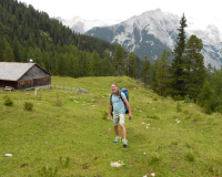 Aufstieg Pleisenspitze