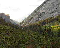 Aufstieg Pleisenspitze