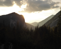Aufstieg Pleisenspitze