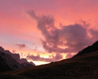 Aufstieg Pleisenspitze