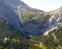 Aufstieg Pleisenspitze