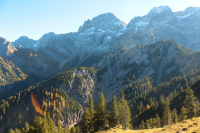 Tag 1 - auf dem Rappenklammspitze Steig