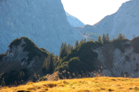 Tag 2 - Blick vom Hochalplkopf (1770m) auf das Rontal und Gipfel