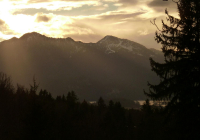 von Kochel über Ried zur Melkstattalm (770m)