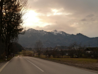 Rückfahrt über Pfisterberg, Ried, Ort und Kohlleite